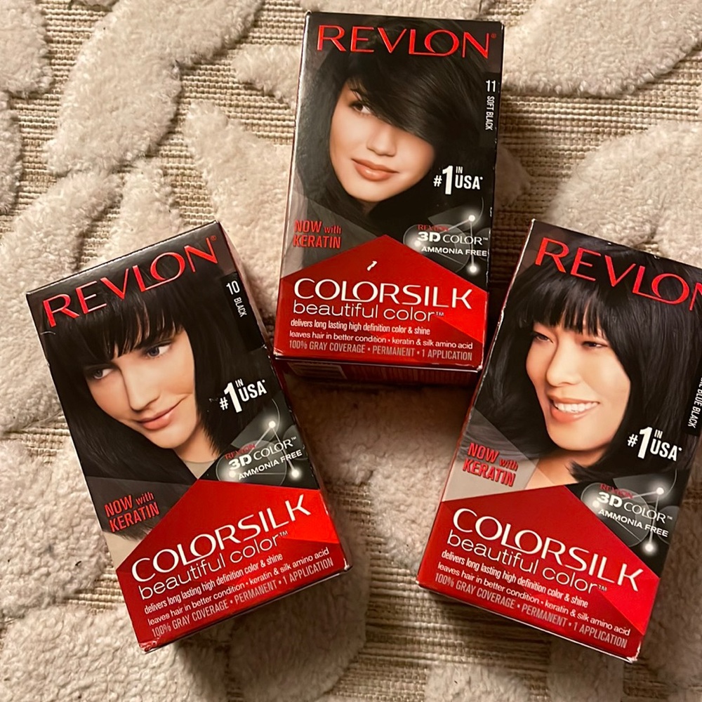 🔥🔥🔥Revlon hair color set of 3